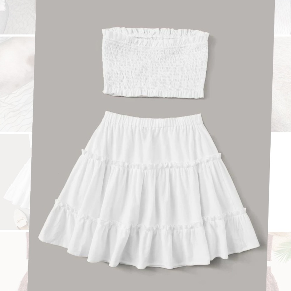 2 piece skirt set